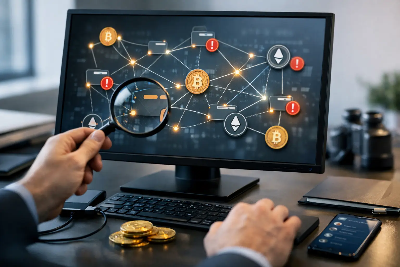How to Map Wallet Connections After a Crypto Scam
